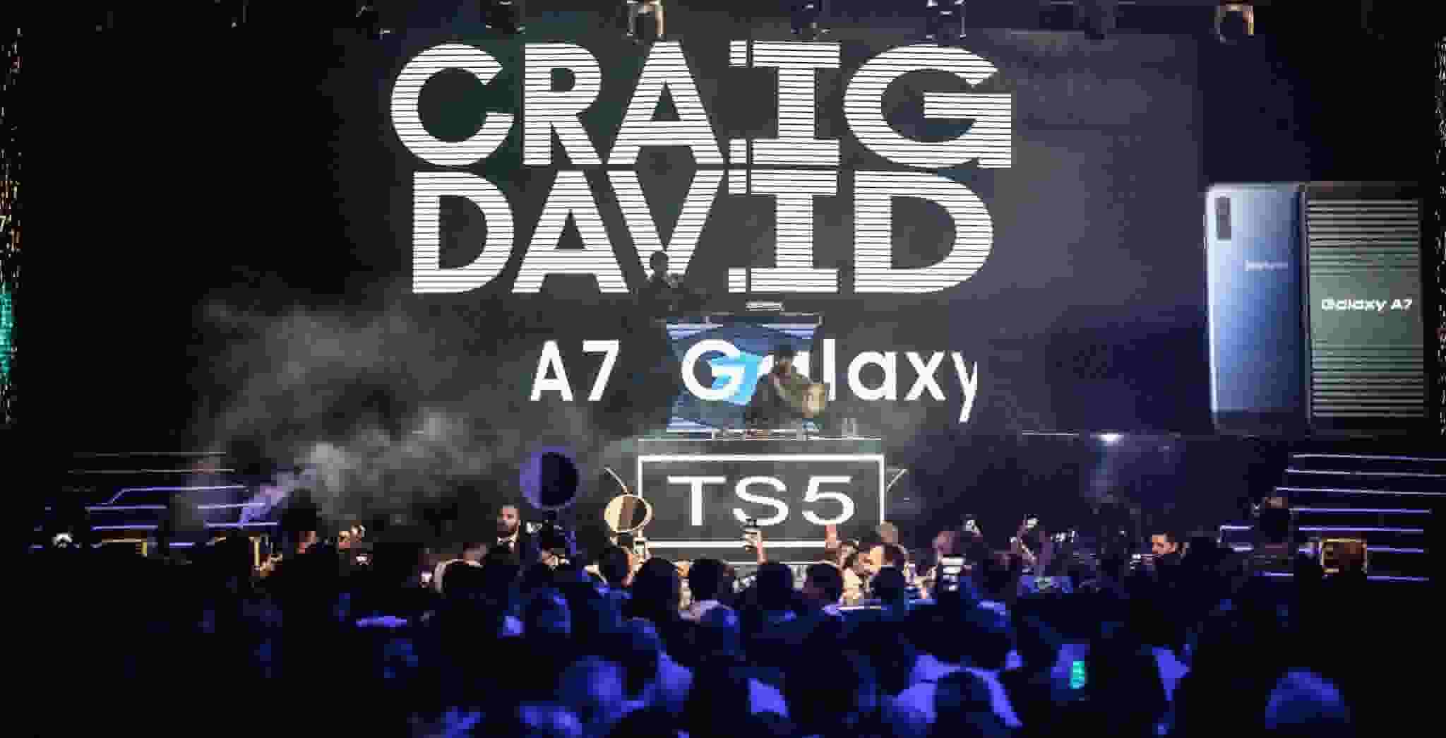 Galaxy A7 Event ft. Craig David